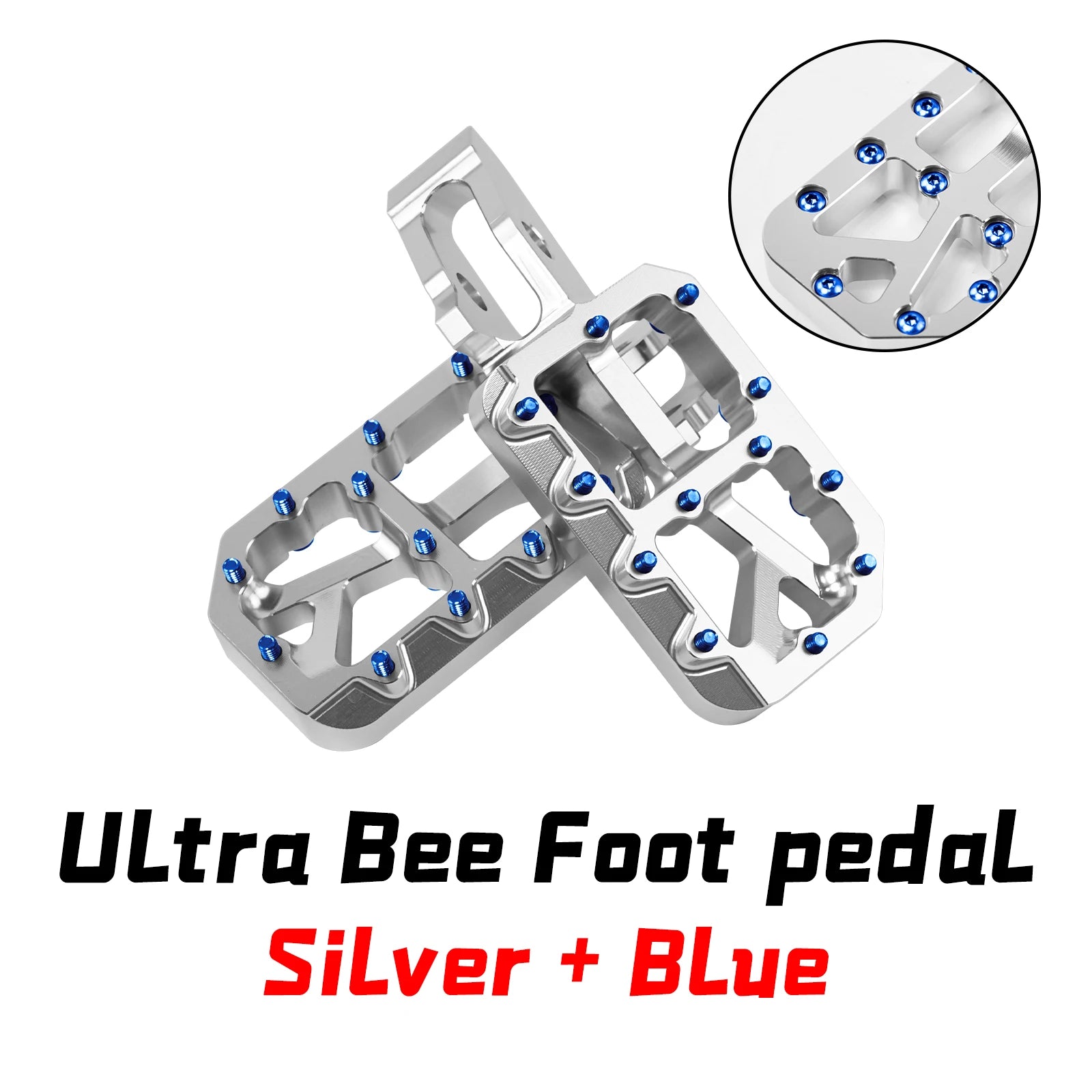 Anodized Surron Ultra Bee pegs