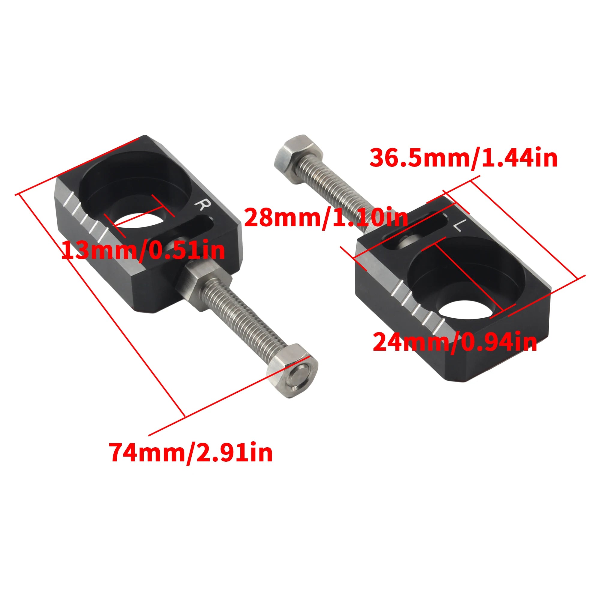 Rear Axle Block Chain Surron Light Bee x