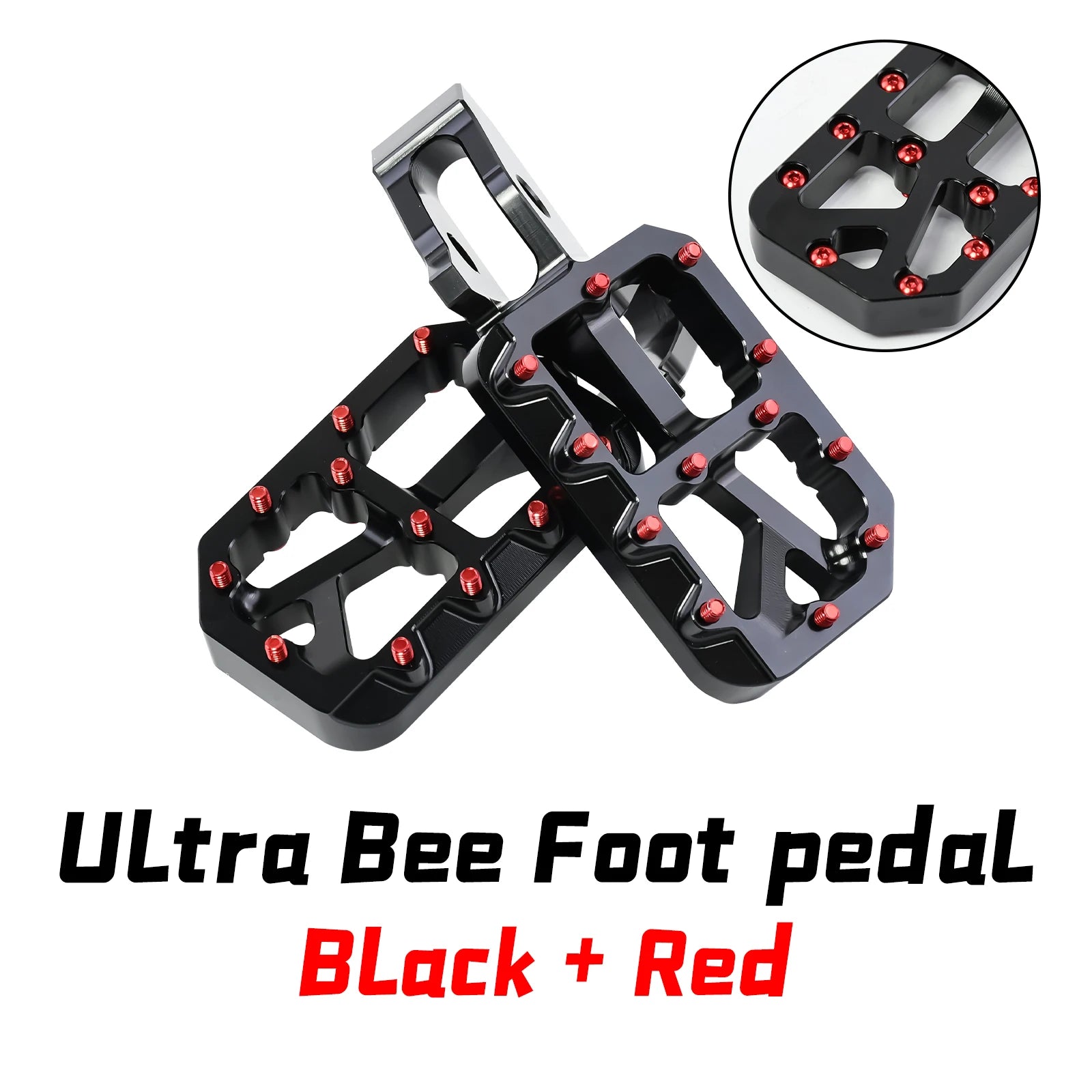 Anodized Surron Ultra Bee pegs