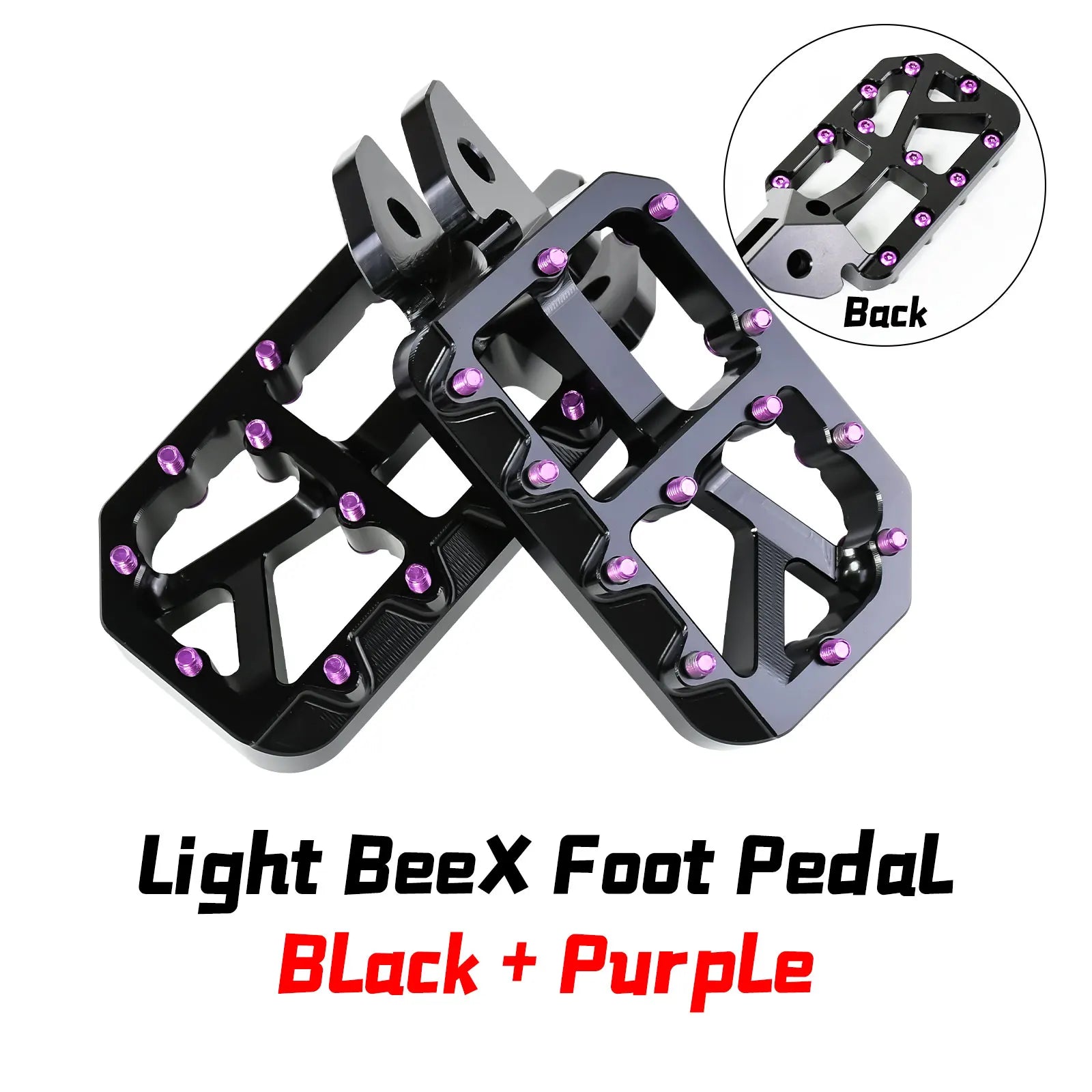 Anodized Surron x pegs