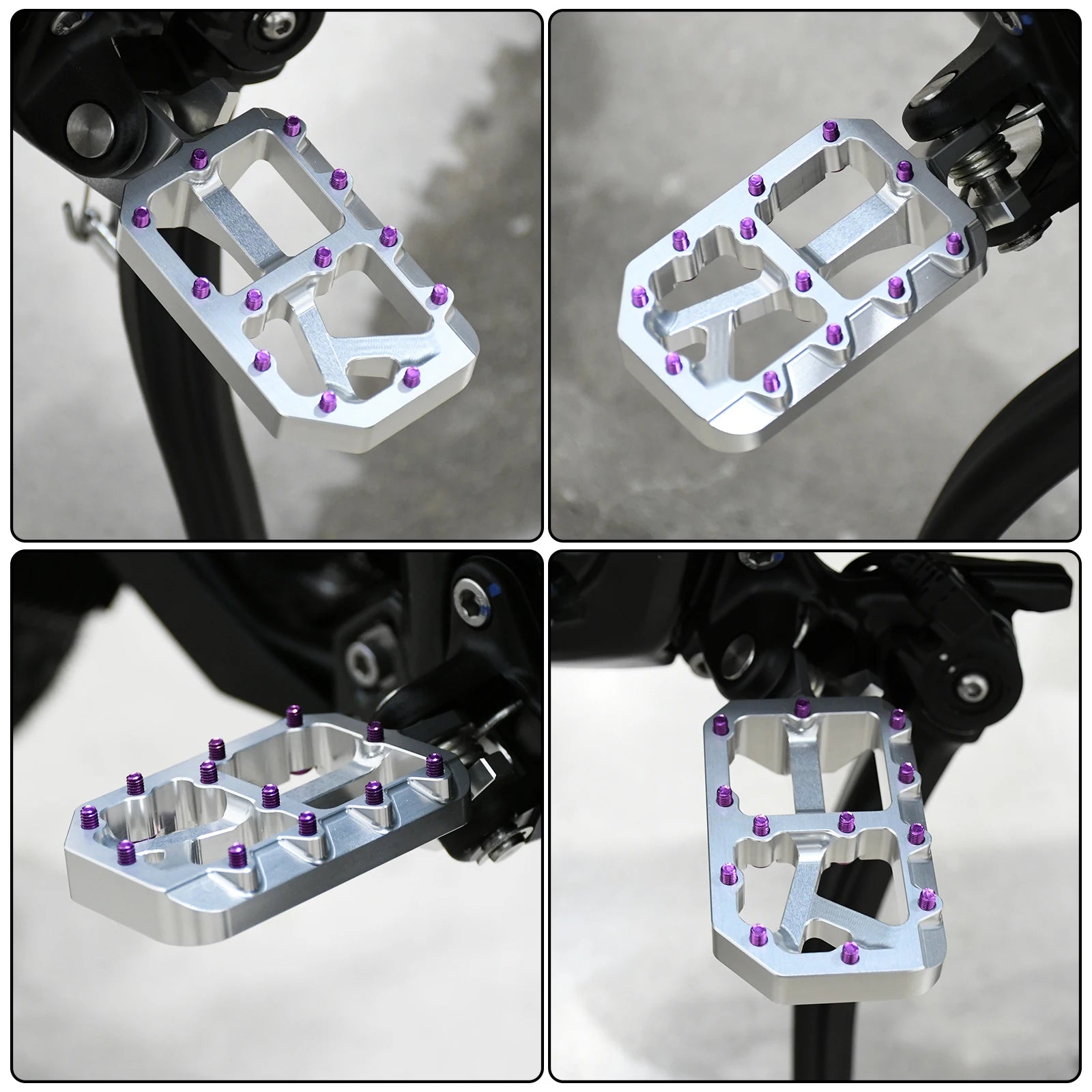 Anodized Surron Ultra Bee pegs