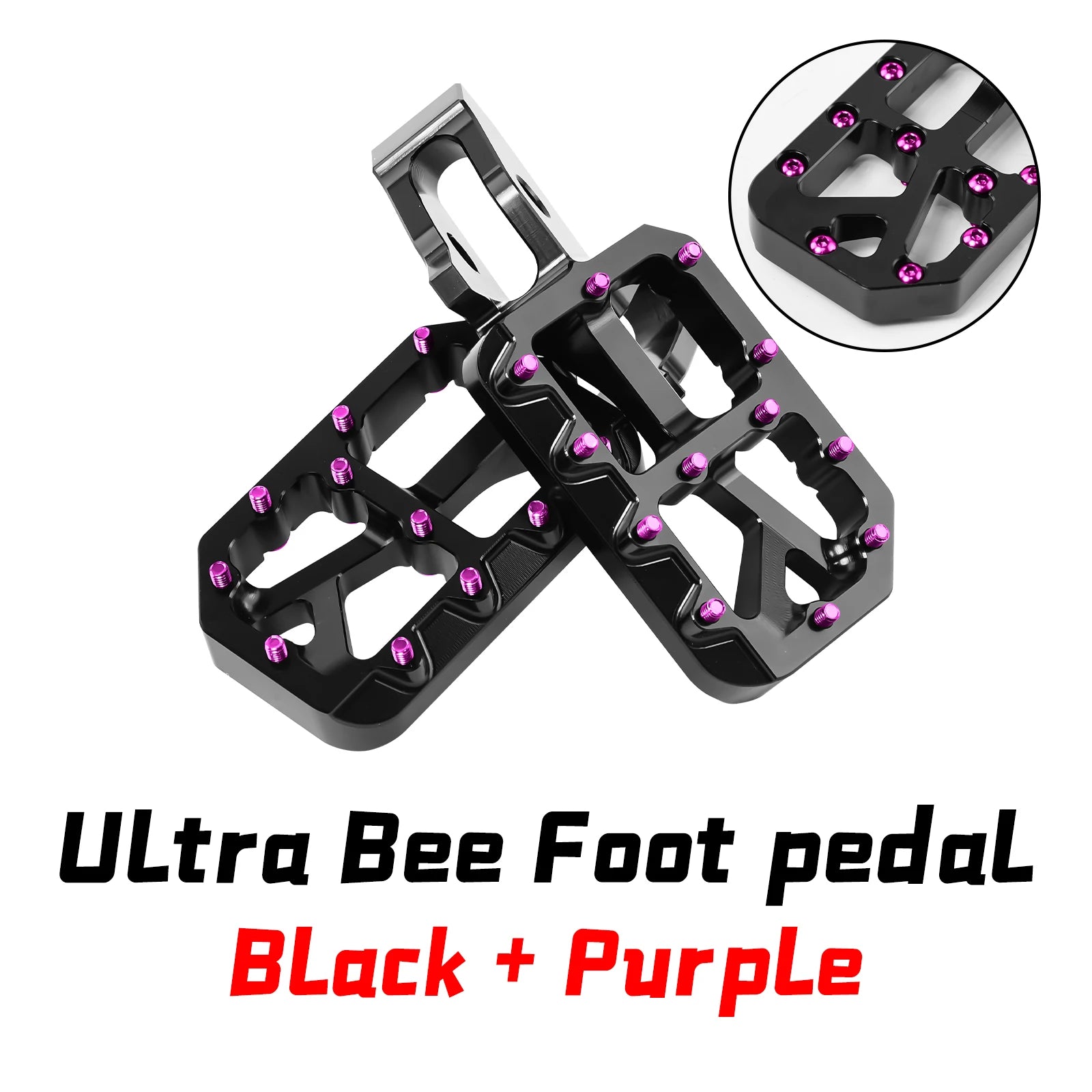 Anodized Surron Ultra Bee pegs