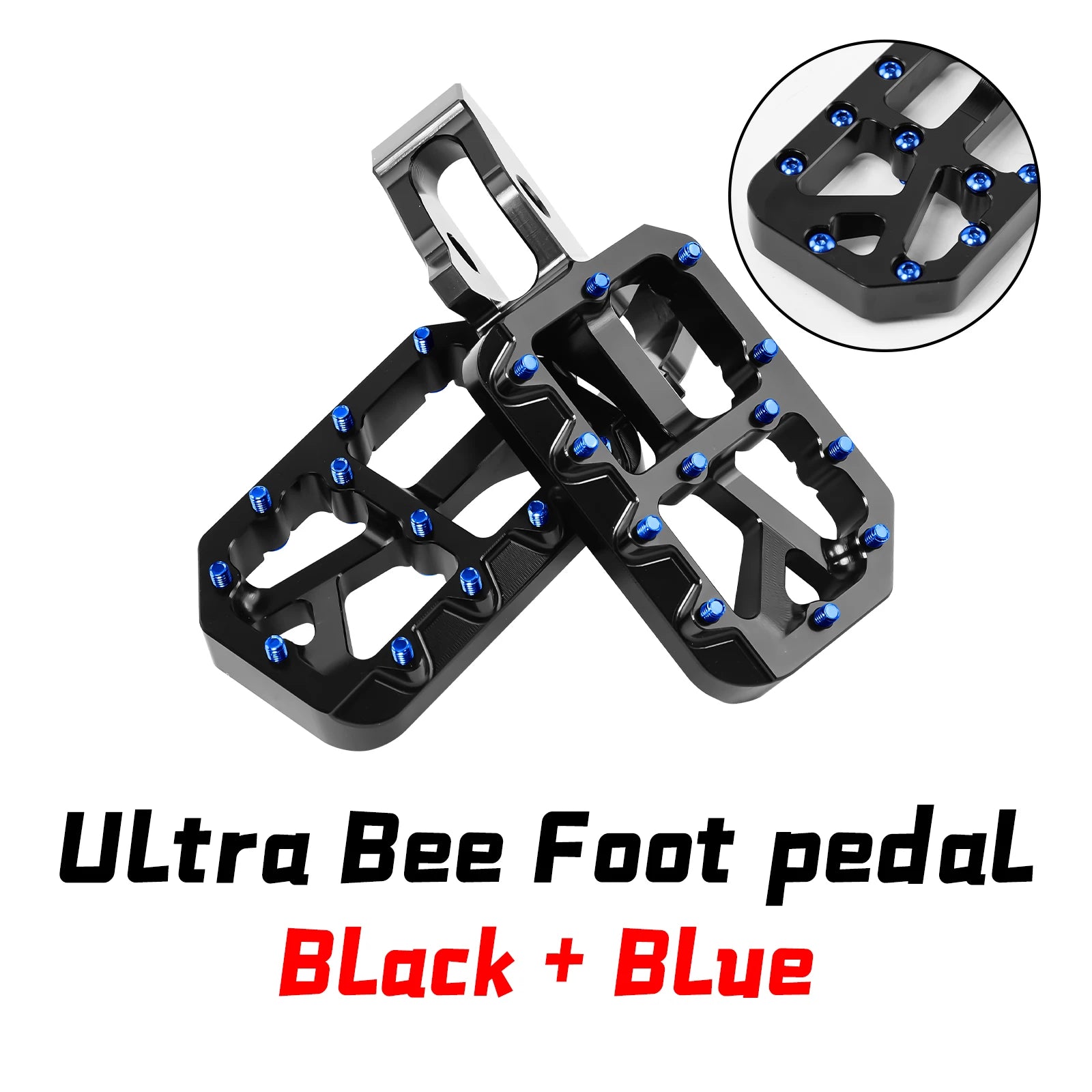 Anodized Surron Ultra Bee pegs