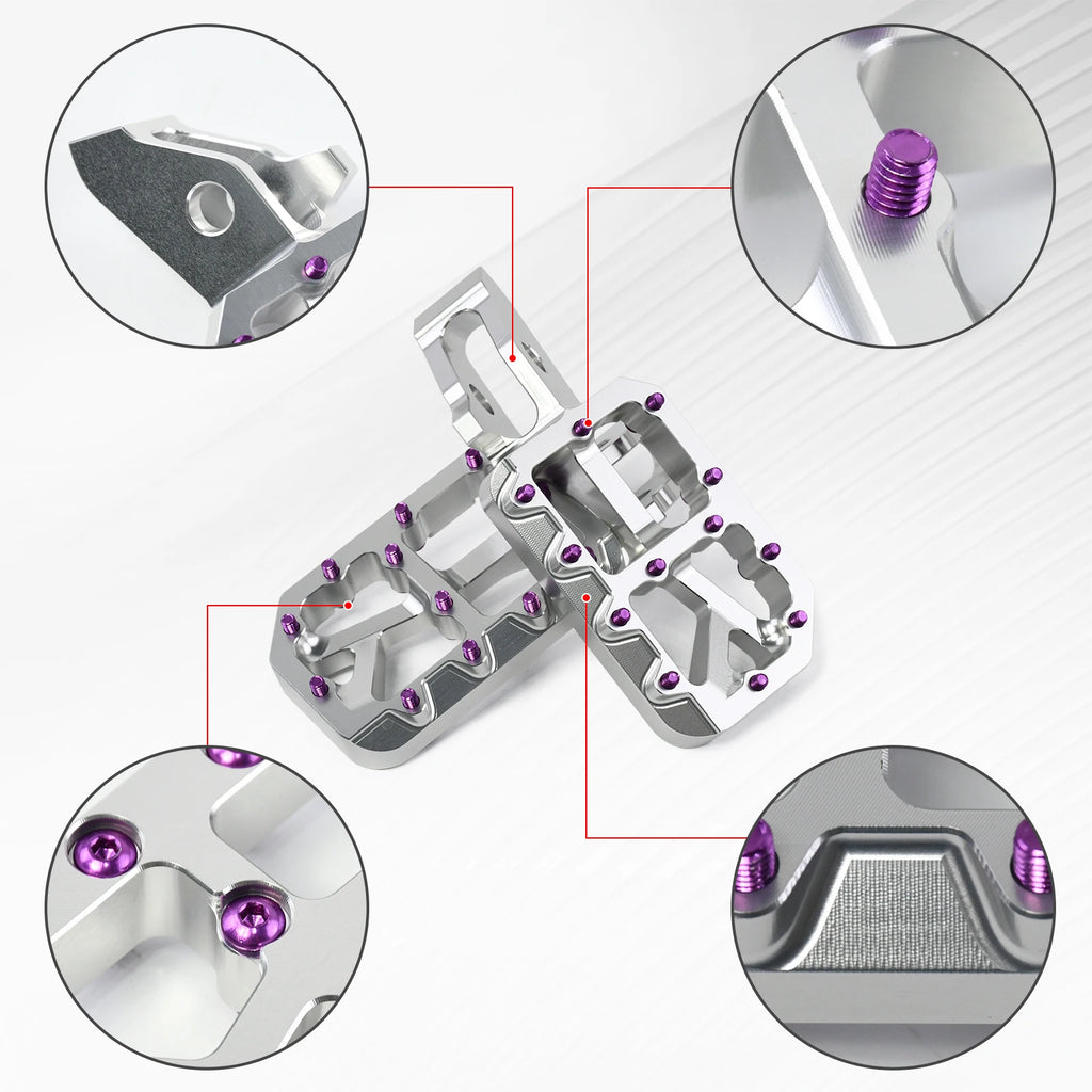 Anodized Surron Ultra Bee pegs