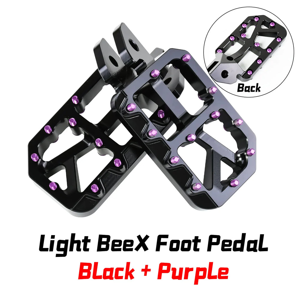 Anodized Surron x pegs