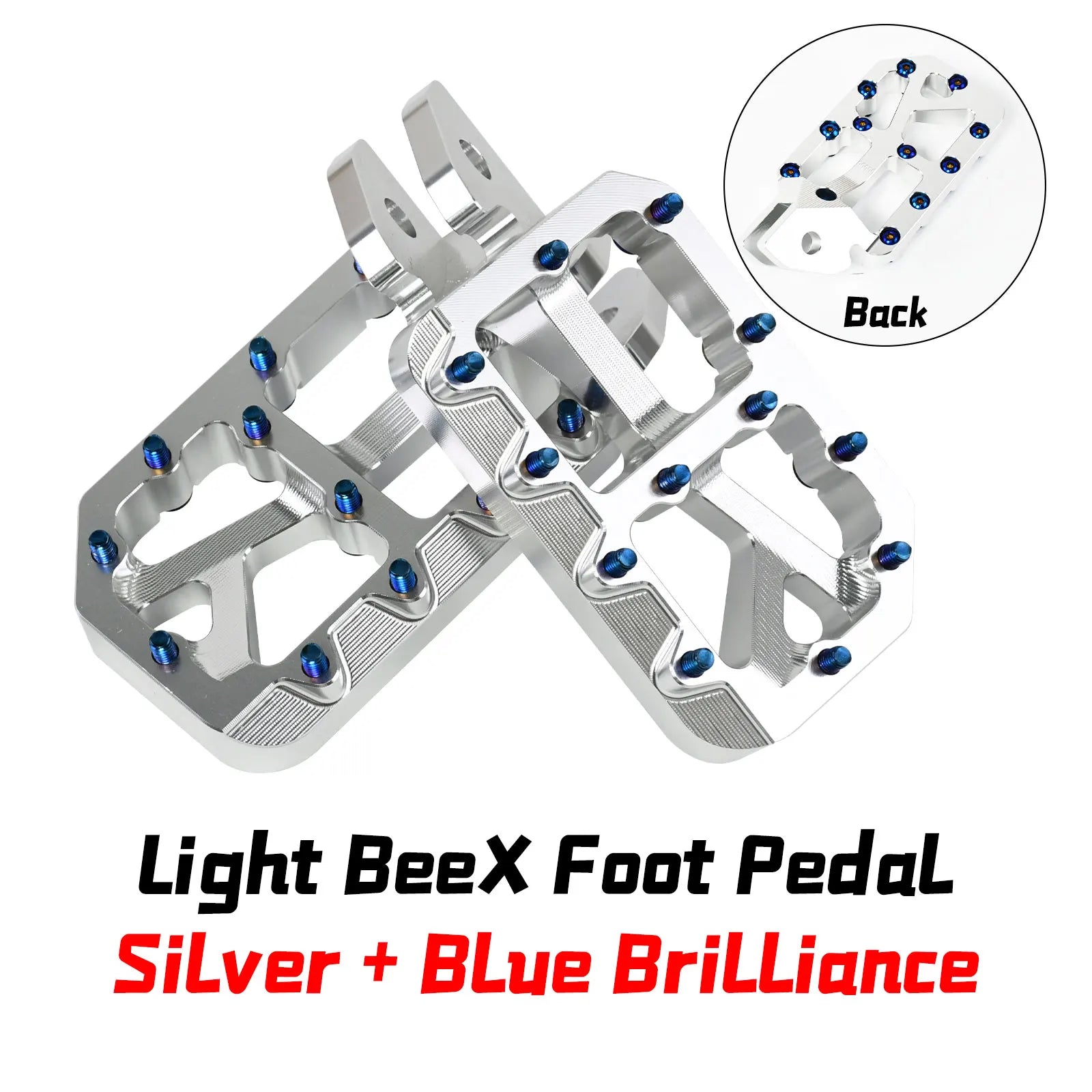 Anodized Surron x pegs