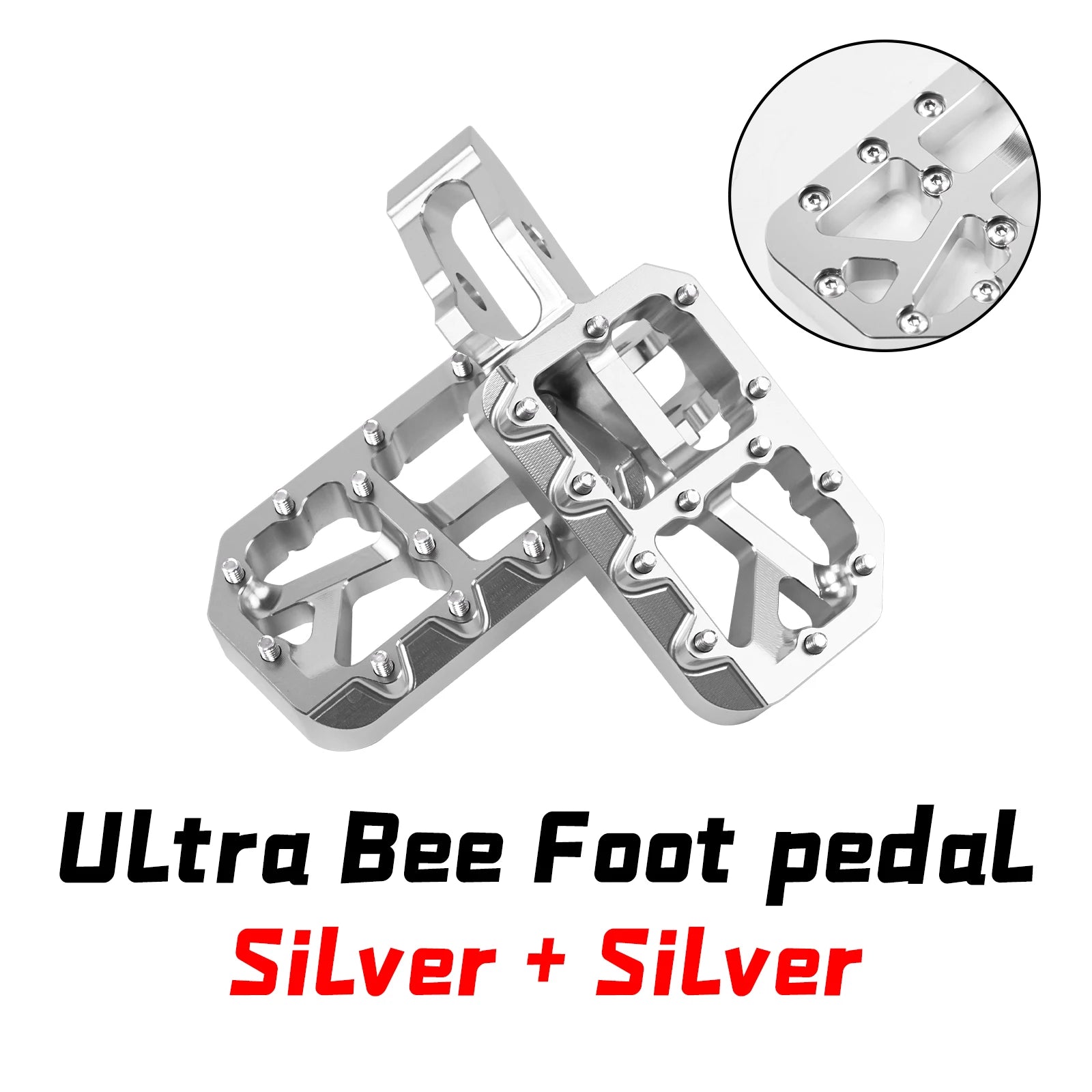 Anodized Surron Ultra Bee pegs